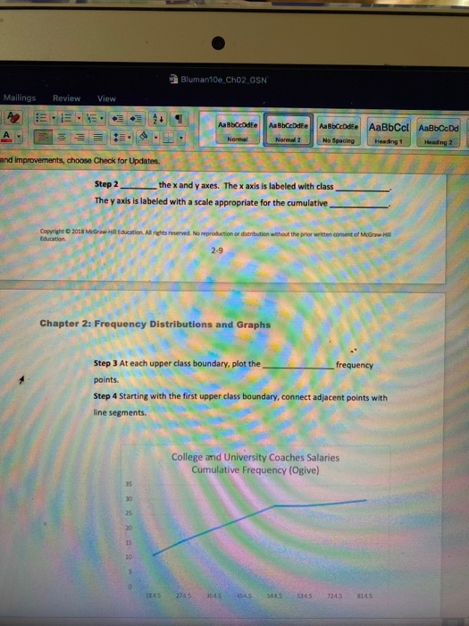 Blumante Cho2 OSN View Mailings Review ELE. Aa Bbcode AaBbccde Aa Bbcode Normal 2 AaBbCcl AaBbCcDd Heading 1 Heading 2 Normal