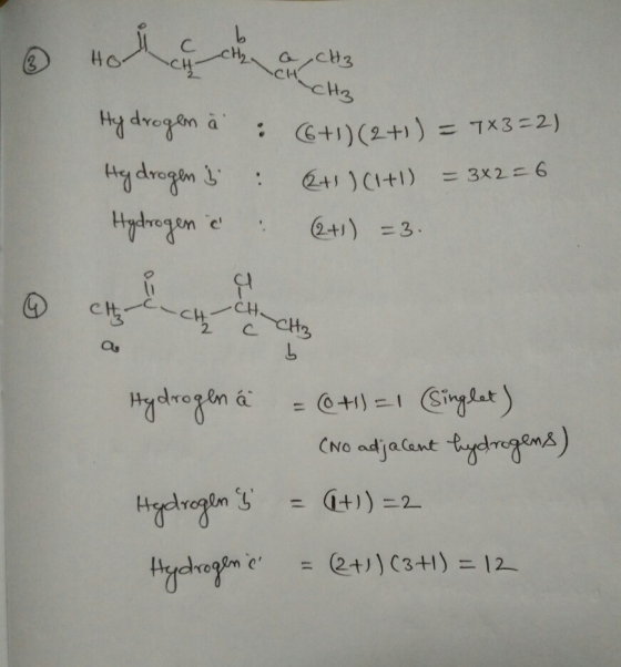 CH 3 Hyl7on e @tr) rogen C · =3. 2. Hyldrox®n á. _ @-н 1-1 (Sirgeat) No adja Cant
