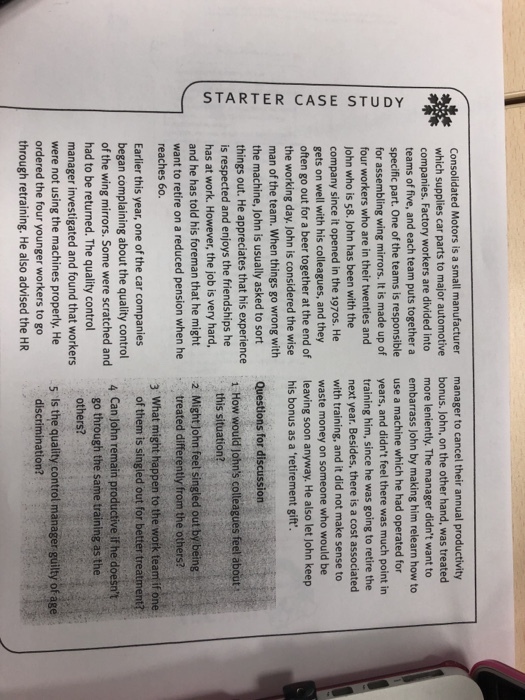 STARTER CASE STUDY