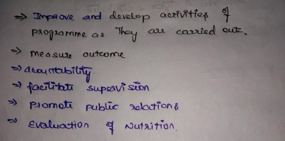 Impaove and davelep aativities paoaamme as carried outz Thery measure outcome alaunabity facititat supesvi son Pomota public