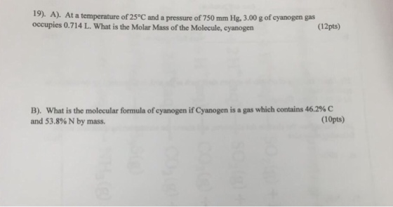 At a temperature of 25 degree C and a pressure of