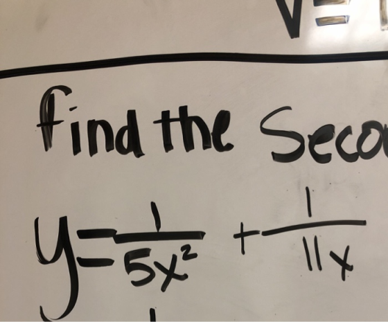 find the secon y=3x + 1x