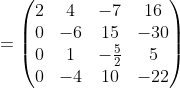 24 -7 16 0 -6 15 -30 0 135 10 -4 10 -22,