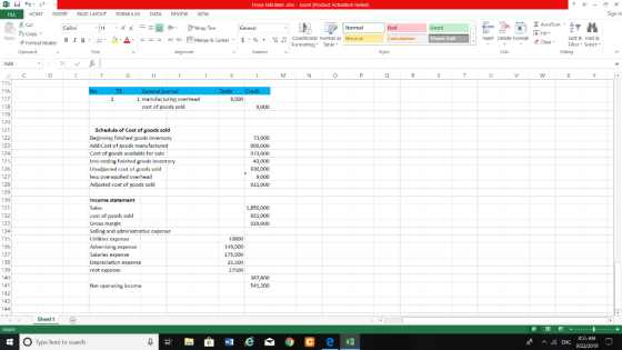 Froya Fabrikker xlsx - Excel (Product Activation Failed) 7 - OX Sign in FORMULAS DATA REVIEW VIEW H. FILE HOME INSERT PAGE LA