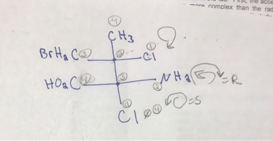 the acoe wwnra complex than the rad 4 CH3 BrHa C -C1 Hoa C es CIeo