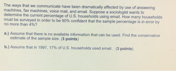 The ways that we communicate have been dramatically affected by use of answering machines, fax machines, voice mail, and emai