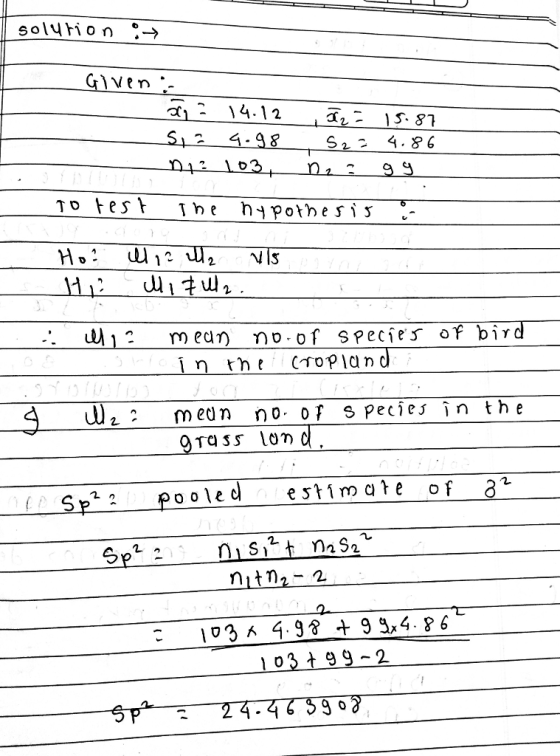 a 2 14.12 2 ,-山12 mean no.of Species of bir estimate of a ㄅ 0399-2