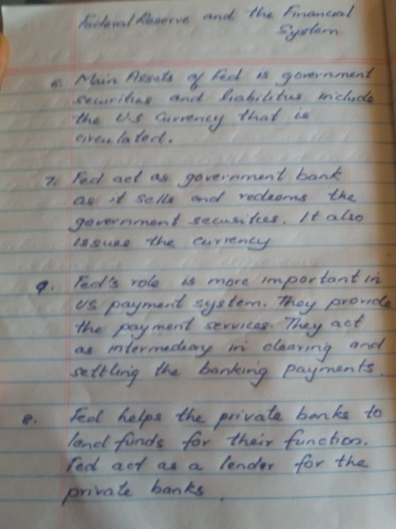 fachana/Aerve and the financial Main Assats of fee is government recurthal and liabilities include the dirency thay circulate