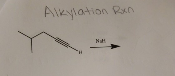 Alkvlation Rxn NaH