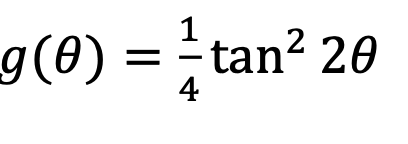 1 g(0) -tan? 20 4