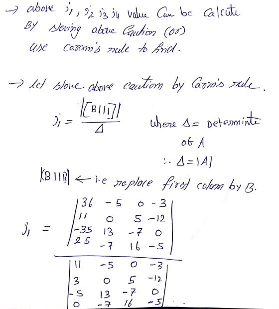 Calcute above is, 92 iz ju value Can be BY Sloving above Caubicon con use Carams rule to find . let slove above caution by C