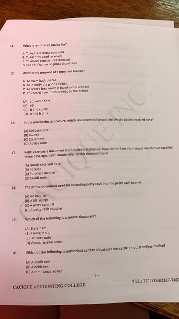 34 What Is Remittance Advice For A To Indicate Lemow Pald B Ta Identity Good Received 