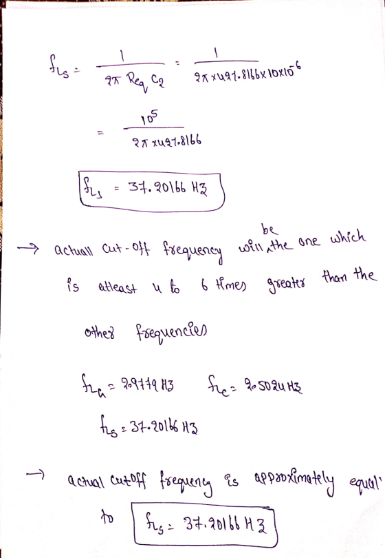 fis 97 Req Req ca 2X X4 91.8166x 10x10 6 105 24 au 21.8166 37. 20166 HZ be y actuall cut-off frequency will the one which 6 t