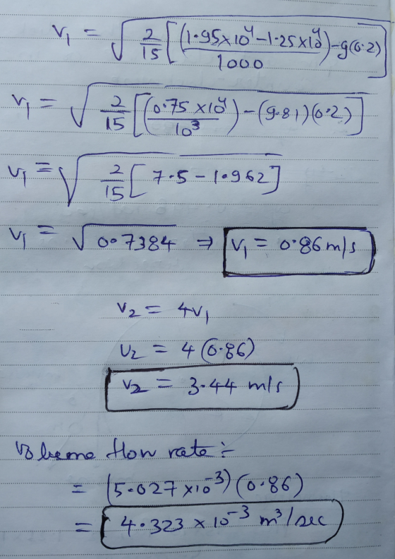 2000. J is [ (155xecto al 25,313)-g62) MEVE [CO-75*10)-(9-813762)] w = 2 / 3 [ 7.5 - 1.962 v V07384 = v= 086 m/s) V = 40 U₂