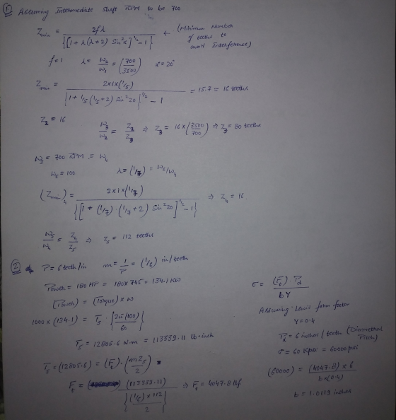 Intenmediate Shaft TPM to be Foo Assuming aft {{ 1 + 2 (2+2) Siuže]-1 | 11 Tomiu to (Minimum Number of teeths avoid Interfer
