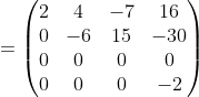 (2 o o \o 4 — 6 o o -7 15 o o 16 – 30 o -2 /