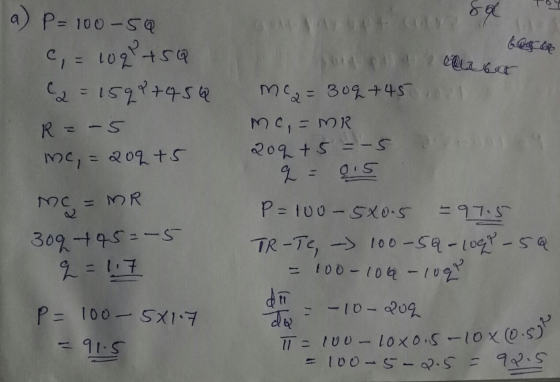 sol Google Proin nulla ut m2 = 309 +45 mc, = MR 202 + 5 =-5 a) P= 100-50 c = 108 +5Q 2 = 1599+456 R = -5 mc, = 202+5 Mc = MR