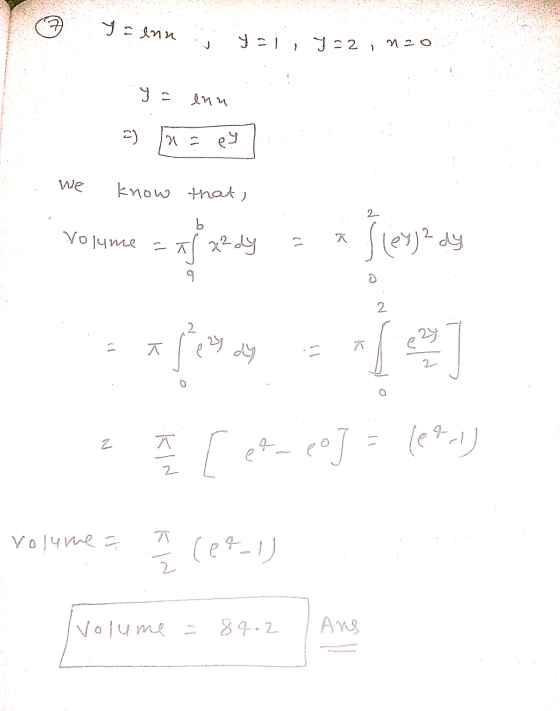 yolniny u y=1, y=2 21. Ji ;nzo y = enn = [na ey A we know that, - 1 ме وی را ا == وند 0 2 tables and ne] [[ et- eo] = (67) vo