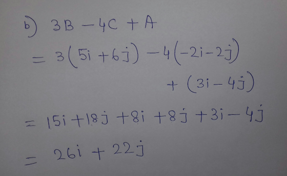 3B –ус + А = 3 Si +6) --21-25) + (зі — 45) E 1Si +18ј +81 +8ј+37 — 9Ј - 26i + 22 ј