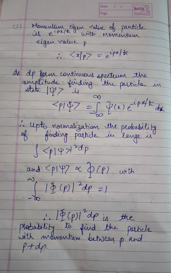 Date / 10. 10 bilt Page pasticle eigan value p 197 upty metmalizahion the prehability paghde im witth