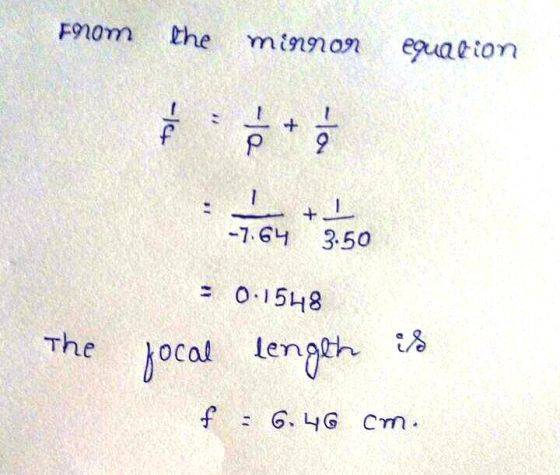 Fnom the minnon the mtnnon euatton the mn eguae -7.GY 3.50 0 15H8