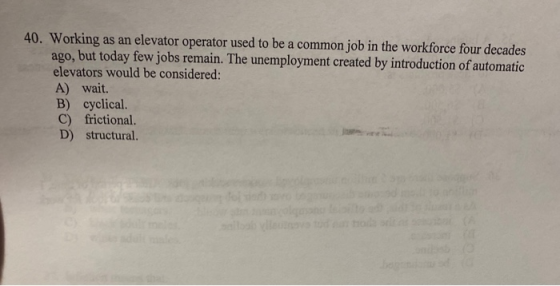 40. Working as an elevator operator used to be a common job in the workforce four decades ago, but today few jobs remain. The