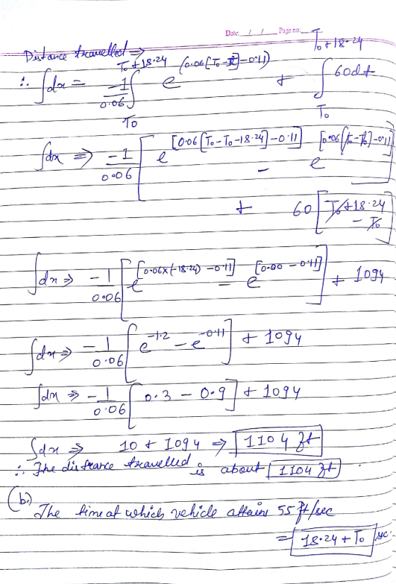 Date: , , -Page no.一千 bod f To т。 6 0O6 0.06 b)