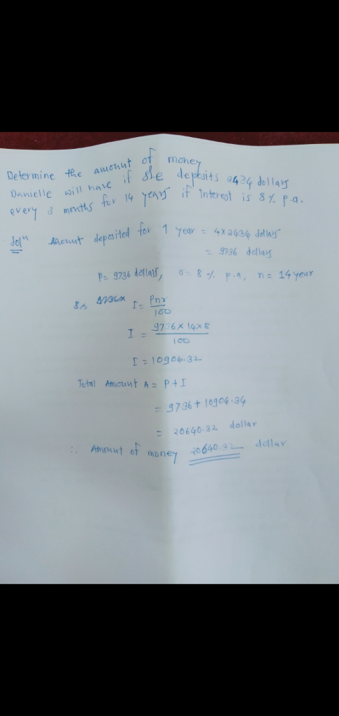 Deter mine tee au.cnn sle deftuits -424dellaザ ai nayee asi nteret is 1.pa every 3 mvt 936 dlas 736+ Teg04.39 20640.32 dollay mut o mane