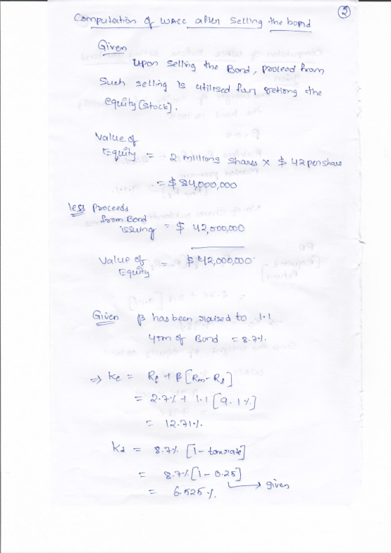 Computection of wack after selling the bond Given tipon selling the Bond, pooleed from such selling is atilised for retiong t
