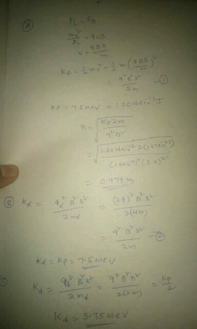 Fc = FB mique 9B kem » B5) KP = 7.5mev = 1. 2016xTJ Kp2m V90 11.20 16x16 22(1.6781627) (1.6x1045 1042 0.979 m 2438 52 @ ke483
