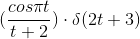 cosTt