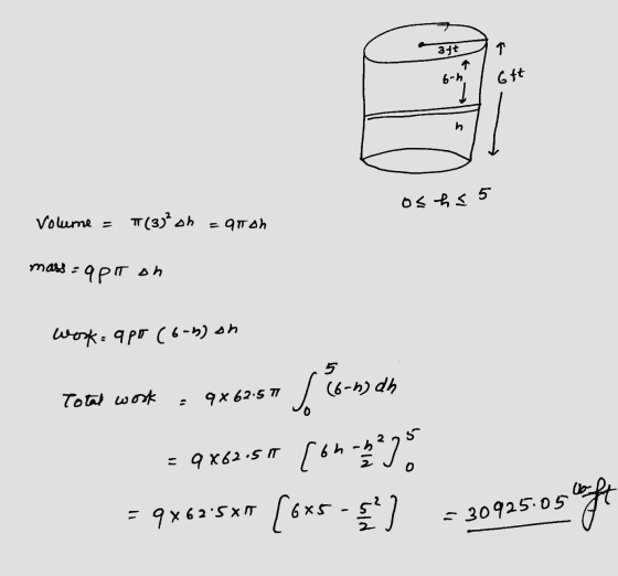34t 1 6-h G ft h Os hos 5 volume = (3)² oh =anah mass=qplt on work=apo (6-2) on Total work . 9* 62.5 77 so ilman County [645-