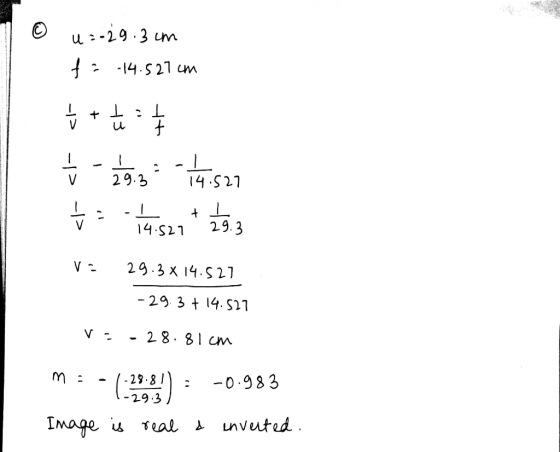 © น. - 9 3 w + : -14.S21uw + + + : : 1 + 23 2 14.521 29.3 V : 29.3 x .52 - 29, 3 + 14:521 V : - 28, 81 ๆ - -(-29ม) : -0-983 I