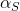 \alpha _{S}
