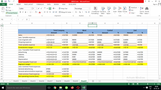 ? x 2020 01.xlsx - Microsoft Excel DEVELOPER - Sign in REVIEW VIEW Doser FILE HOME INSERT PAGE LAYOUT FORMULAS DATA % Cut Cal
