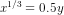 1/3=0.5