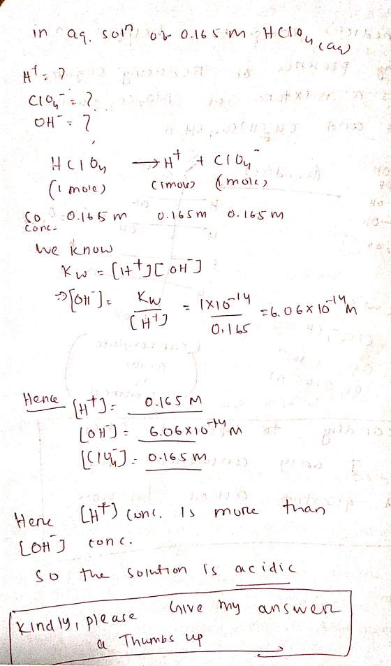 in aq. sol? 0.2 0.16 5m Halo C10? conca Hcia Ht & clau (Imole) cimore (moles So 0.165m 0.165m 0.165m we know Kwa [itti Com] J