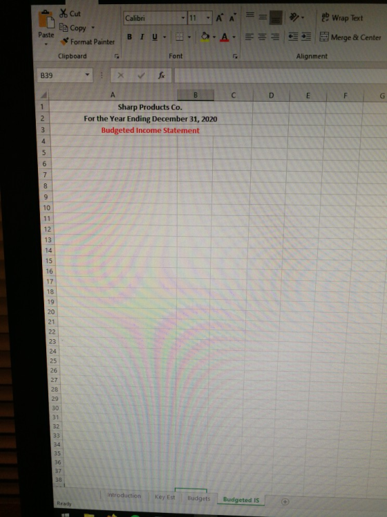 % Cut Calibri = Eg Copy 11 A A B. O.A. a Wrap Text Merge & Center Paste BIU- Format Painter Clipboard Font Alignment DE F G S
