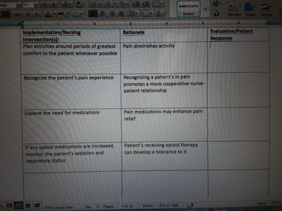 11 DE A A A A A A A A E EU E @ E: O: A T AaBbCcDdEe Normal Text Box Shape Picture - Rationale Evaluation/Patient Response Imp