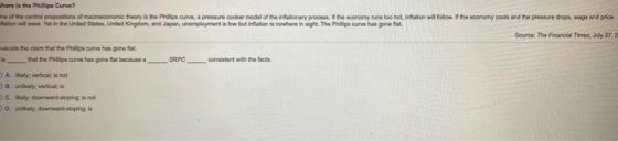 Where is the Phillips Curve? of the central propositions of macroeconomic theory is the Philips curve, a pressure cooker mode