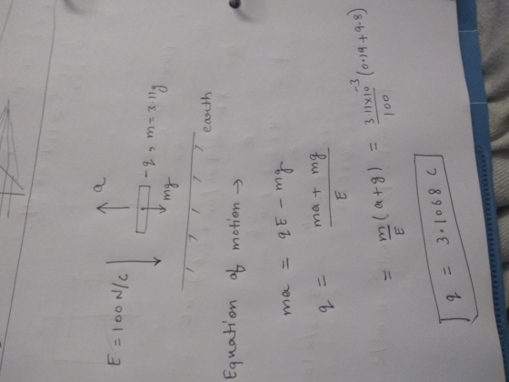 Equahon o moton -maナm ,-3(0.19 + 9.8) m) ( a +3 ) 3 = l oo 3-1068 C