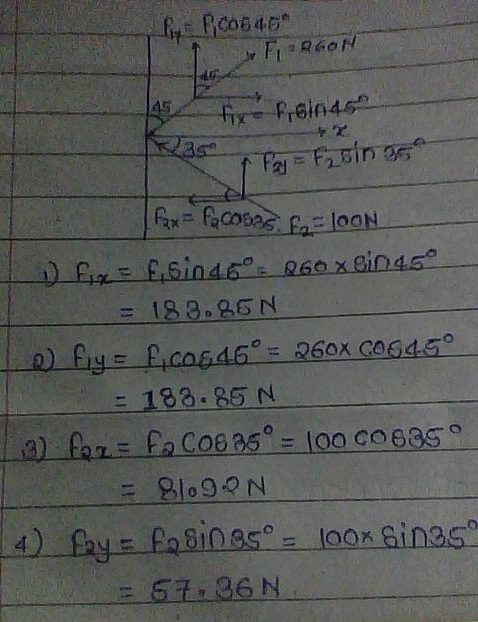 Proin4 060 x 8,0450 = 183。25 N 188-85 N 0 = 67,36 N