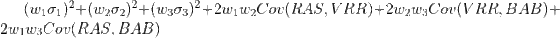 2w1wzCov(RAS, BAB)