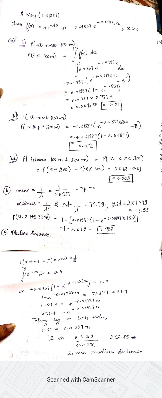 then * Werp (0.01337) f(x) = perle -0.013372c 0.01337 e xo 1) Plat most 100m) Plasloom) 100 I f(x) de 190.01837 -0.01337x de