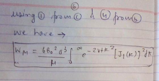 using from @ 4 w from We have Wm= 68. 2 a 3 p te [J, (K)] 2/6 - 2 utk