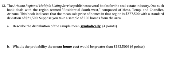 13. The Arizona Regional Multiple Listing Service publishes several books for the real-estate industry. One such book deals w