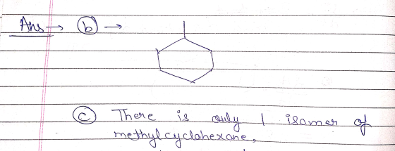 Anst 6 isomer There only methylcyclohexane, of