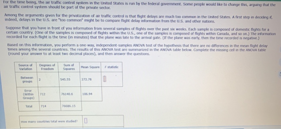 For the time being, the air traffic control system in the United States is run by the federal government. Some people would l