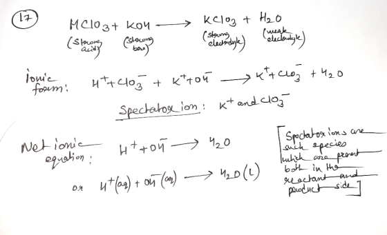 MClO3t kon keloz + H₂O (sobretot e met de handen en angla) foom: 4t+40 3 + Kiton Kit clog +420 Spectatorin: kt and clog lomic