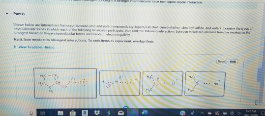 - Part the ther cons b e and when we the types of nd the makes the a Shown below are interactions that occur br a nd now comp